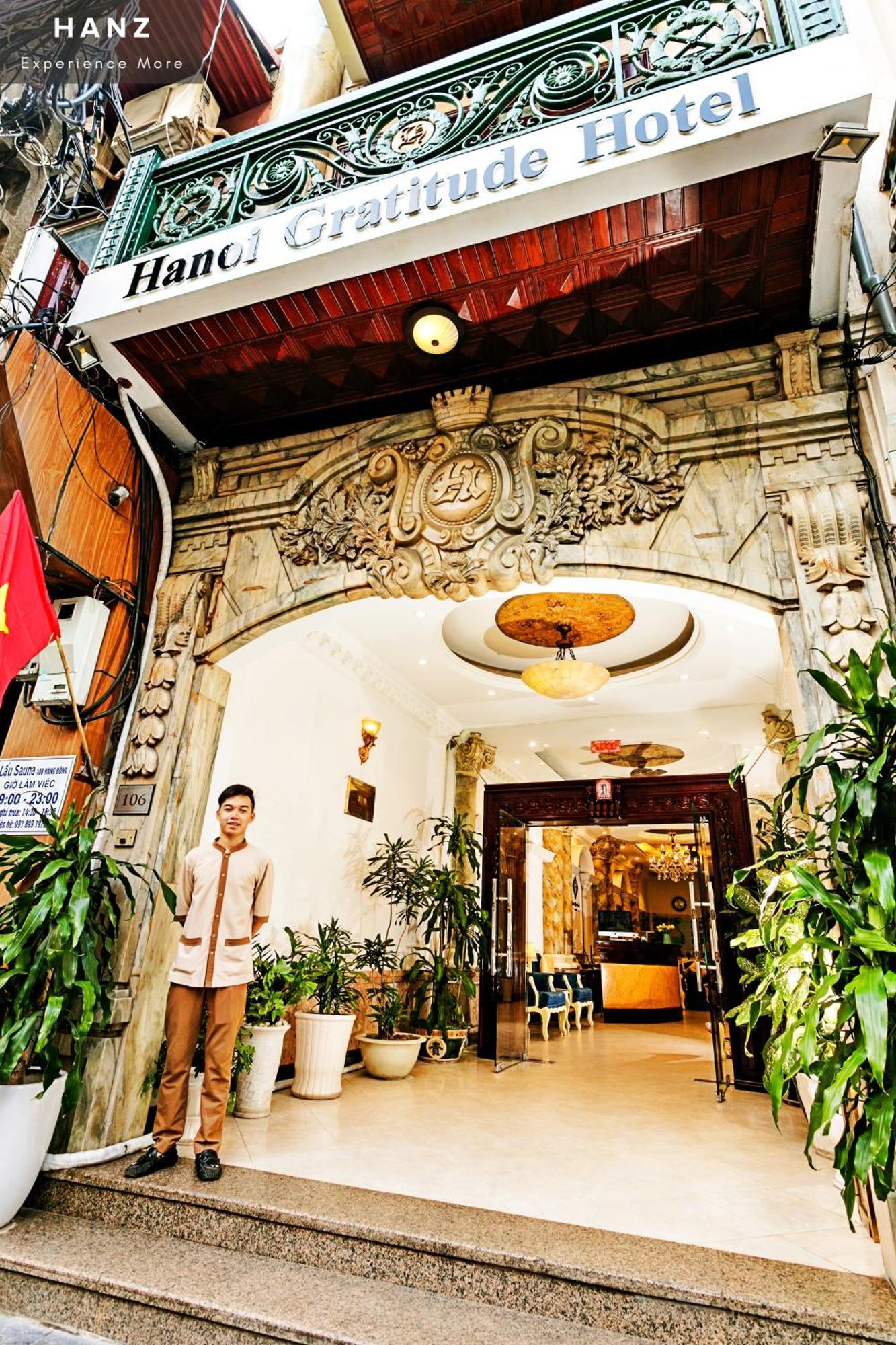 Hanz Ami Central Hotel 30 Hang Cot Ханой Экстерьер фото